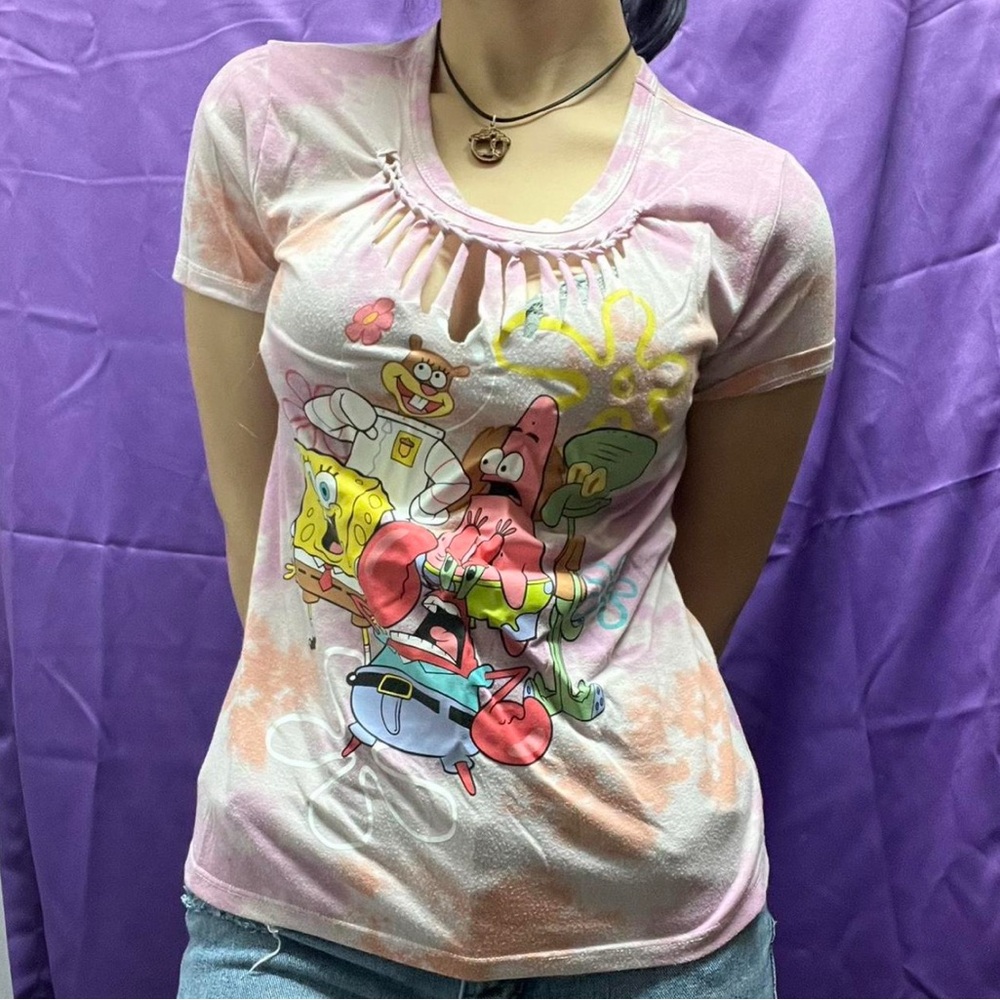 Pink Graphic Women's Top